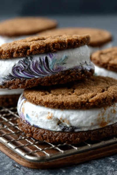 Galactic Swirl Moon Pies