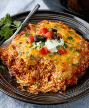 Hearty Crockpot Chicken Enchilada Casserole for Easy Meals 5 Hearty Crockpot Chicken Enchilada Casserole