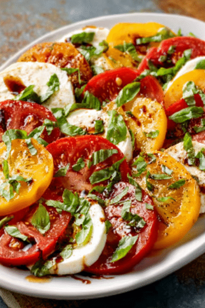 Heirloom Tomato & Mozzarella Salad