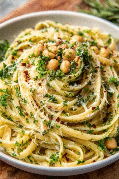 Herb Butter Pasta