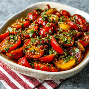 Homemade Tomato Herb Salad