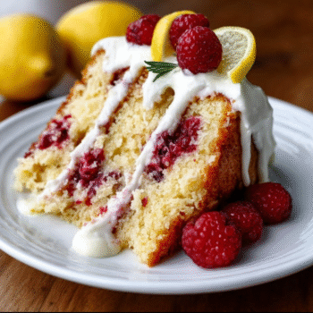 Lemon Raspberry Cake