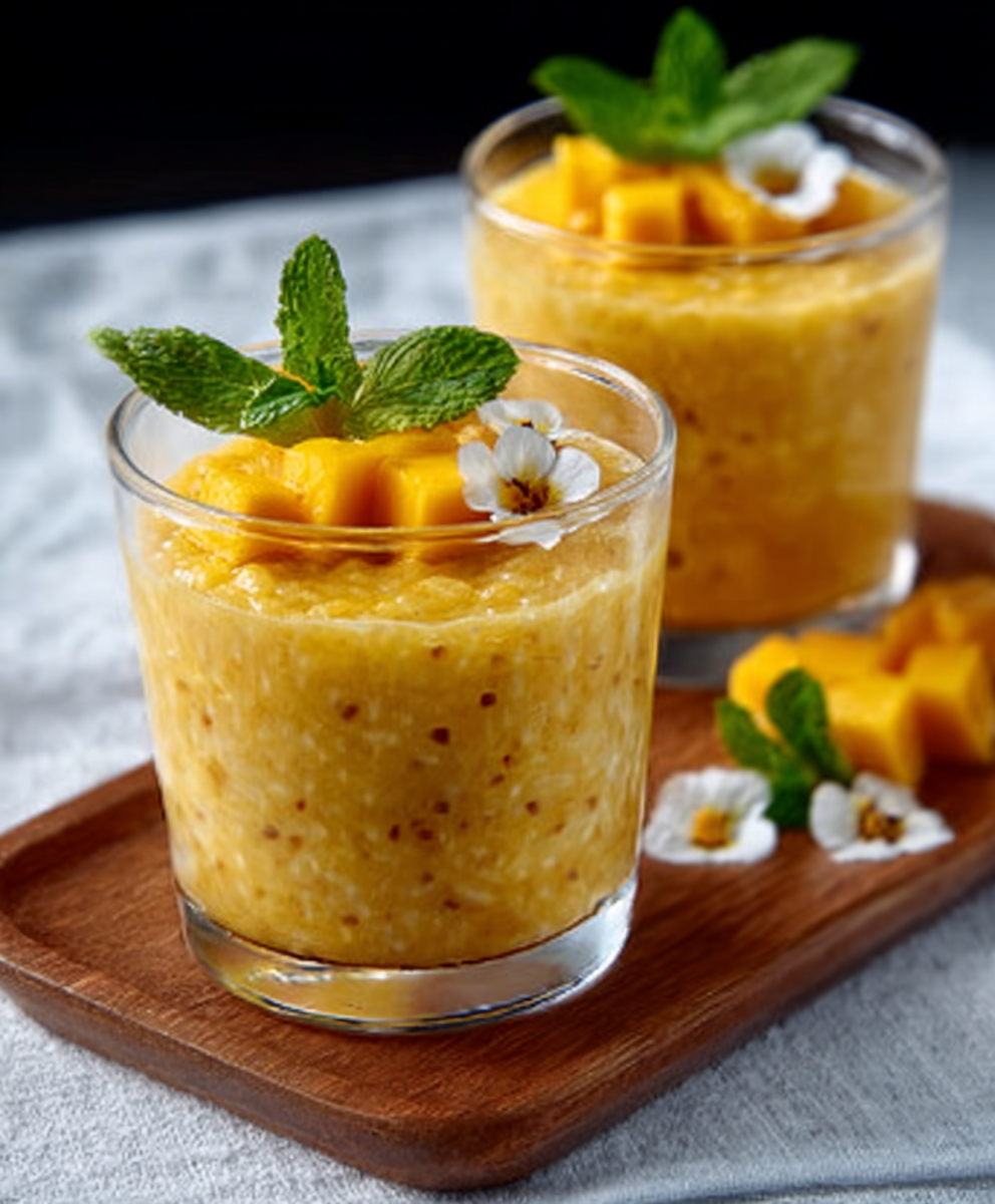 Mango Sago Pudding