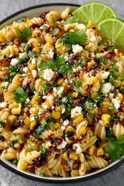 Mexican Street Corn Pasta Salad
