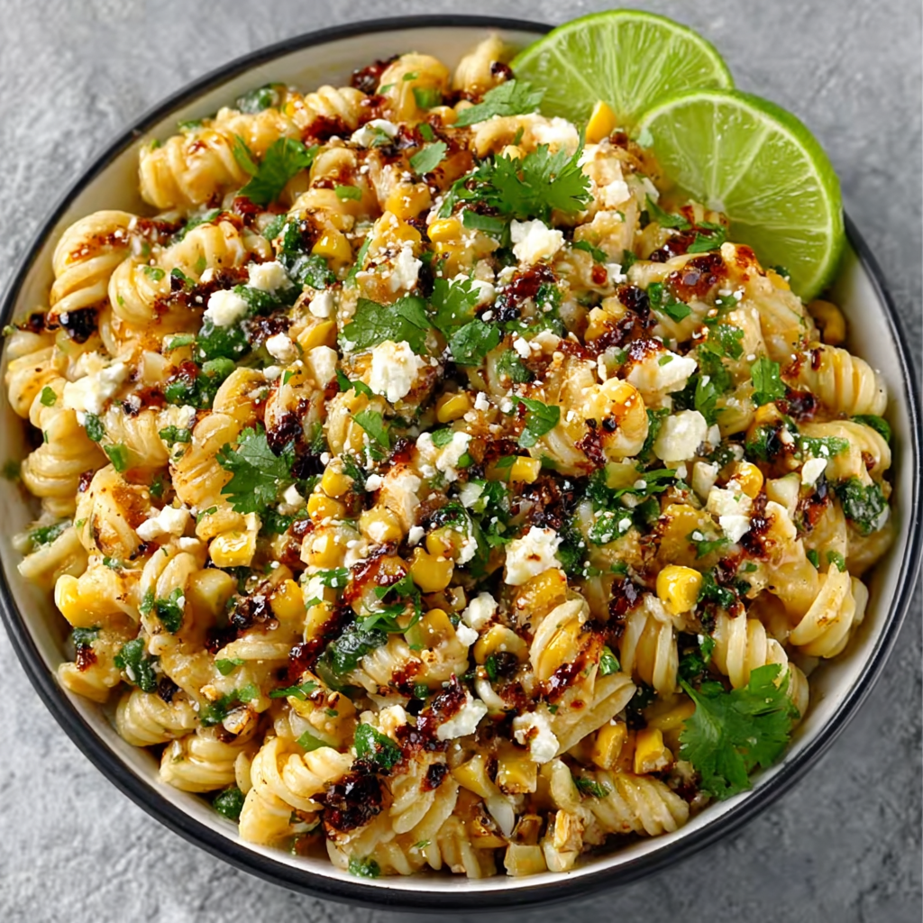 Mexican Street Corn Pasta Salad