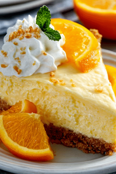 No-Bake Orange Creamsicle Pie
