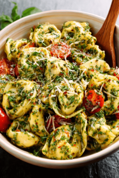 Pesto Tortellini Pasta Salaz