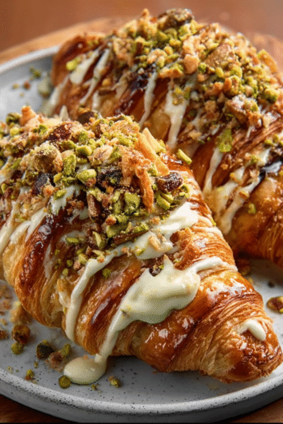 Pistachio Cream Croissant