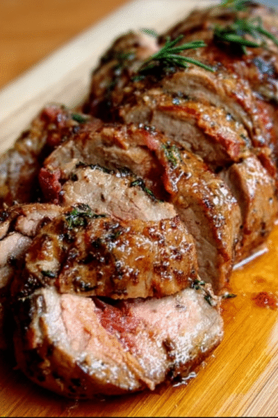 Pork Tenderloin Rosa di Parma (low‑carb)