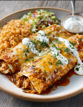 Rotisserie Chicken Enchiladas