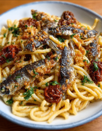 Sardine Pasta (Sicilian Style)