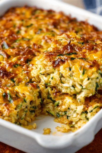 Shredded Zucchini Casserole
