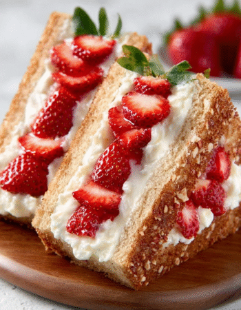 Strawberries & Cream Sando