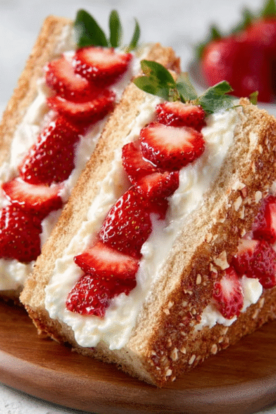 Strawberries & Cream Sando