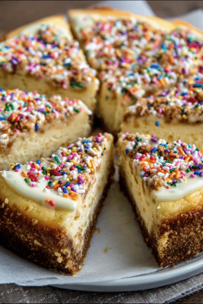 Sugar Cookie Cheesecake