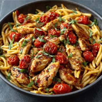 Current image: Tomato‑Basil Chicken Pasta