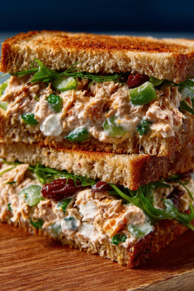 Tuna & Labneh Salad Sandwich