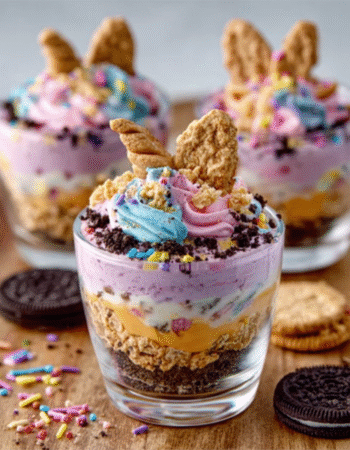 Unicorn Oreo Dirt Cups