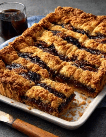 Vanilla Bean 'Marble' Slab Pie