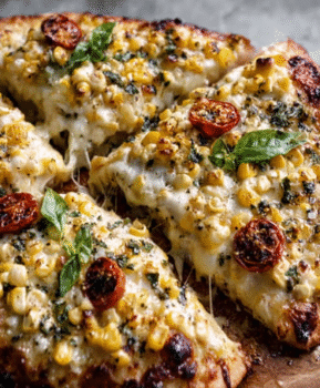 White Corn Pizza