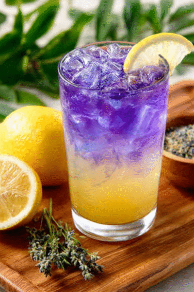 Yuzu‑Lavender Botanical Lemonade