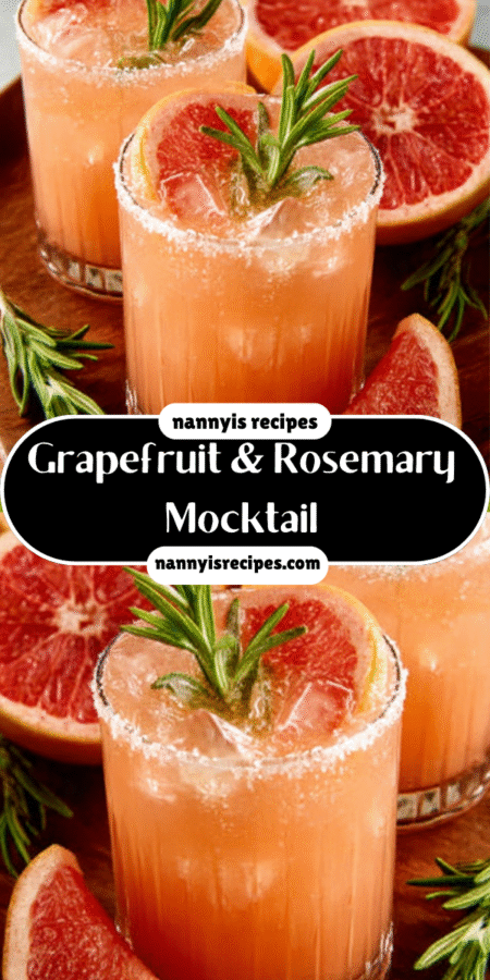 Grapefruit & Rosemary Mocktail: Refresh Yourself Today! 5 10 5