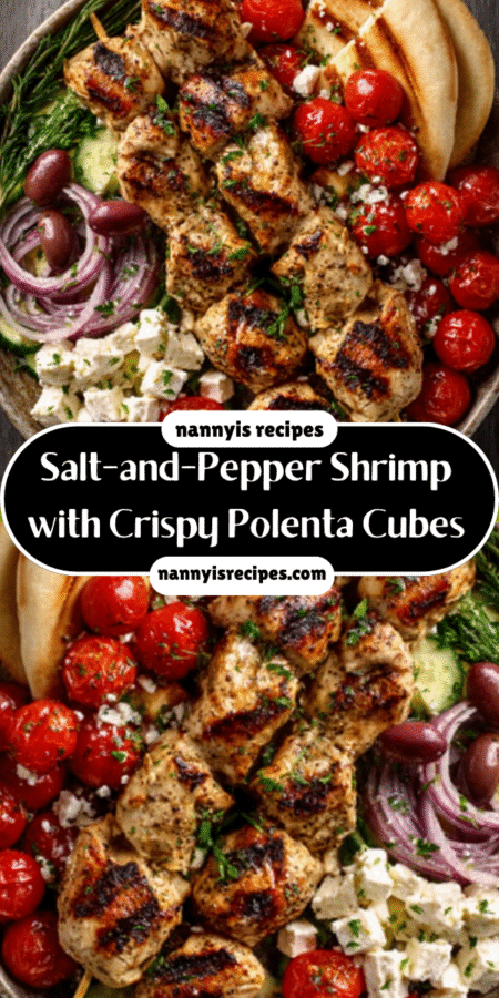 Salt-and-Pepper Shrimp with Crispy Polenta Cubes: Enjoy a Delightful Meal! 6 11 4