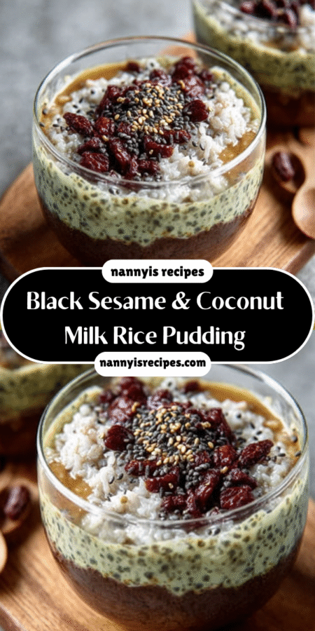 #1 Black Sesame & Coconut Milk Rice Pudding: Discover Creamy Delight! 6 11 6