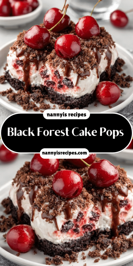 Black-Forest icebox cake
