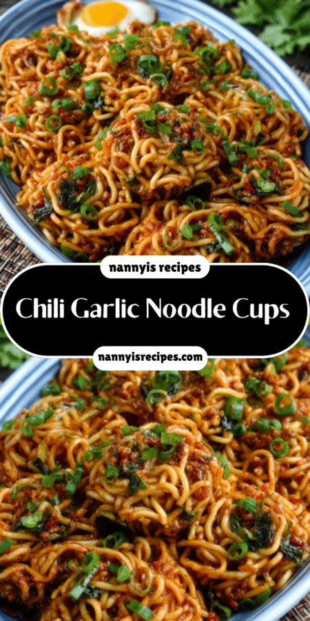 Chili Garlic Noodle Cups: A Spicy Delight Awaits! 4 18 5