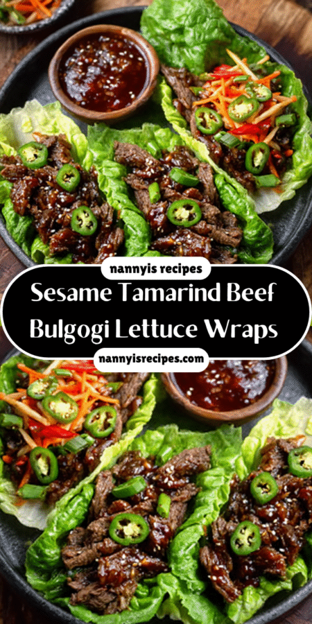 #1 Best Sesame Tamarind Beef Bulgogi Lettuce Wraps that Wow! 6 Bulgogi Lettuce