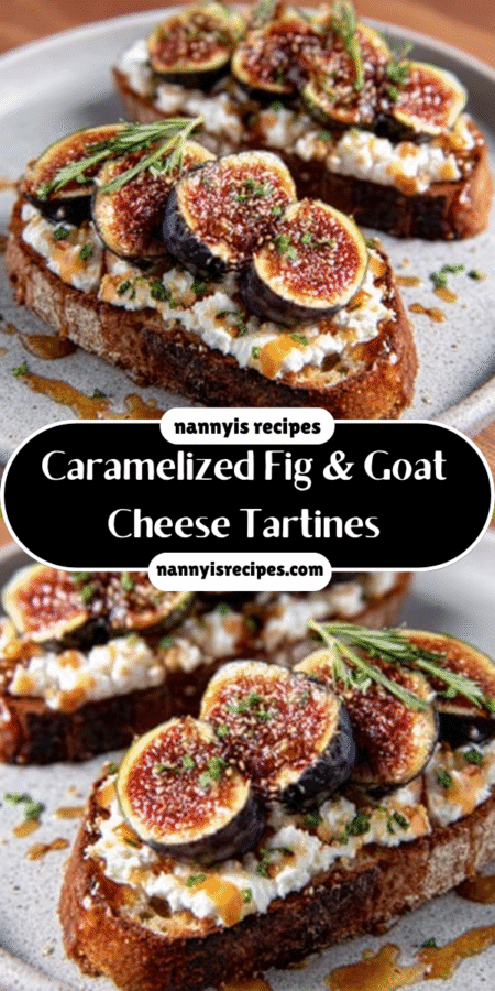 #1 Best Caramelized Fig & Goat Cheese Tartines: Indulge Today! 6 Caramelized Fig & Goat Cheese Tartines
