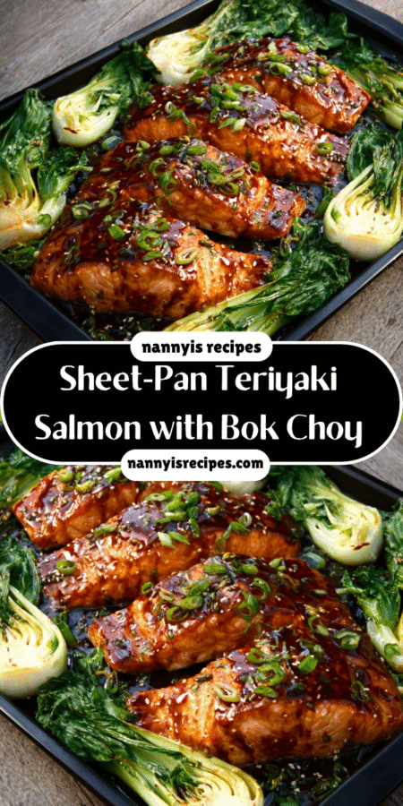 #1 Sheet-Pan Teriyaki Salmon with Bok Choy: A Simple Delight! 7 Teriyaki Salmon