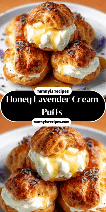 Honey Lavender Cream Puffs: Indulge in Delightful Flavors! 5 26 4