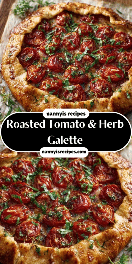 Roasted Tomato & Herb Galette: A Savory Delight Awaits! 4 27 3