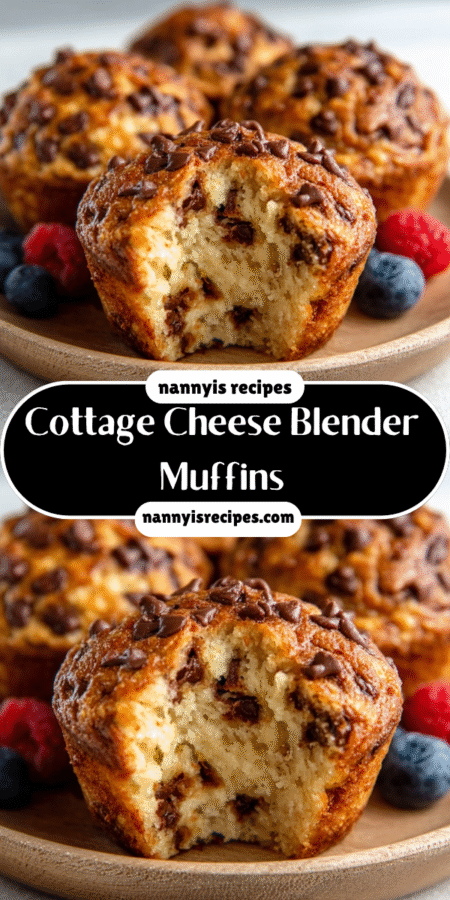 Cottage Cheese Blender Muffins