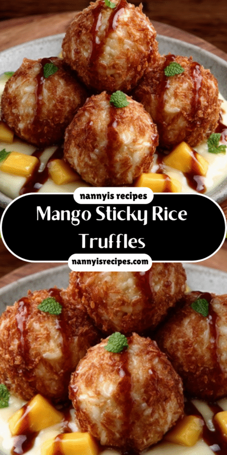 #1 Mango Sticky Rice Truffles: A Delightful Dessert Idea 6 Mango Sticky Rice Truffles