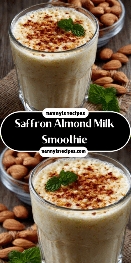 #1 Saffron Almond Milk Smoothie: A Creamy Delight Awaits! 6 Saffron Almond Milk Smoothie