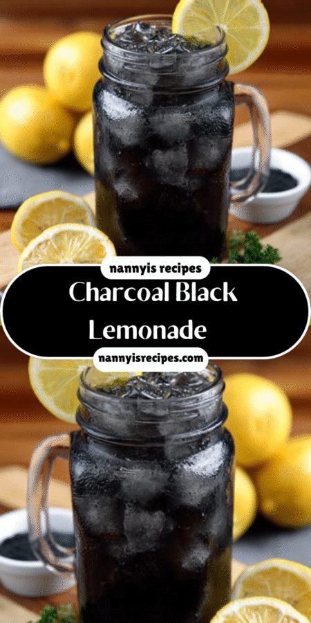 #1 Super Charcoal Black Lemonade: Refreshing & Healthy Recipe! 6 Charcoal Black Lemonade (Activated Charcoal)