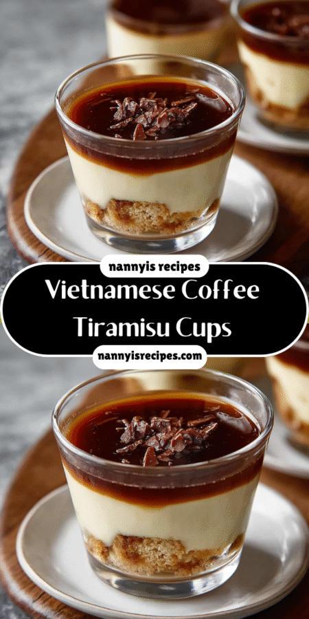 #1 Super Vietnamese Coffee Tiramisu Cups: A Must-Try Delight! 6 Vietnamese Coffee Tiramisu Cups