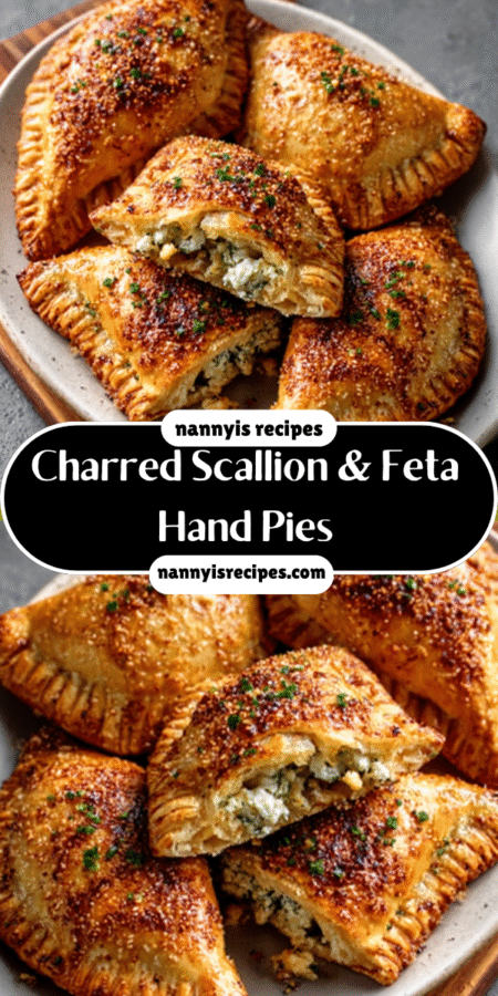 # 1 Best Charred Scallion & Feta Hand Pies: Irresistibly Delicious! 6 Charred Scallion & Feta Hand Pies