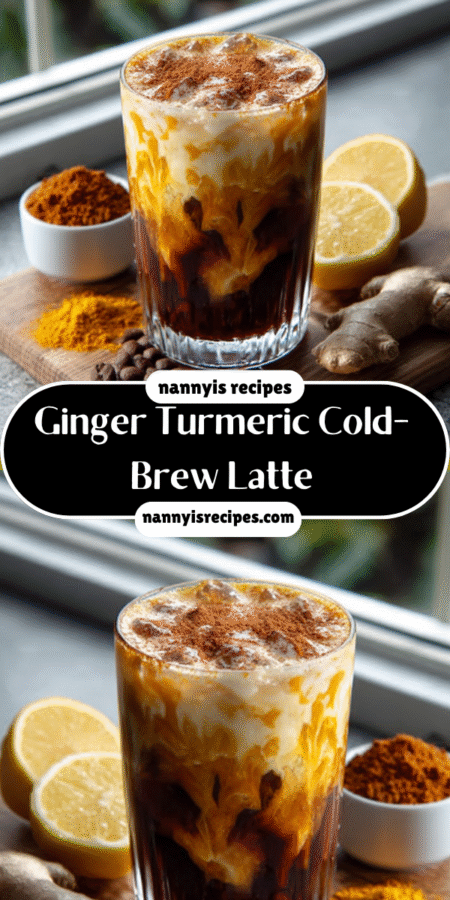 #1 Best Ginger Turmeric Cold-Brew Latte: A Refreshing Boost! 6 Ginger Turmeric Cold-Brew Latte