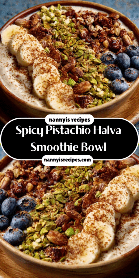 #1 Best Spicy Pistachio Halva Smoothie Bowl: A Tasty Delight! 6 Halva Smoothie