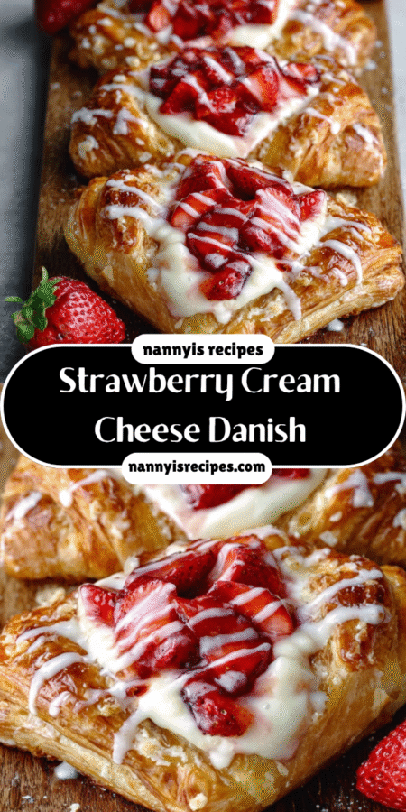 Strawberry Cream Cheese Danish