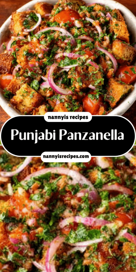 #1 Super Punjabi Panzanella: A Refreshing Salad You Must Try! 6 Punjabi Panzanella