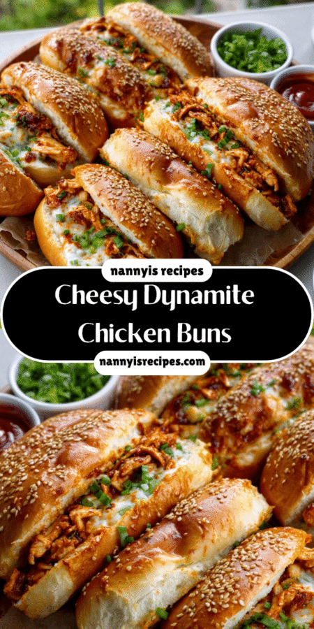 Cheesy Dynamite Chicken Buns