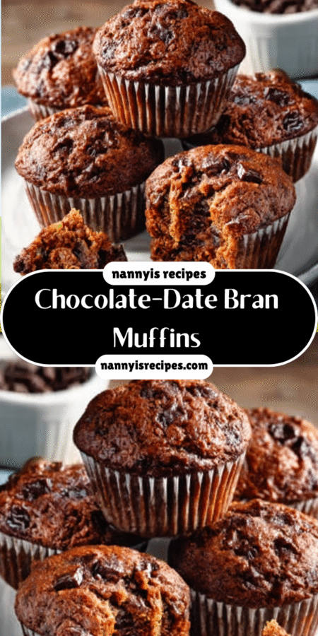 Chocolate-Date Bran Muffins: A Delightful Healthy Treat 6 Chocolate-Date Bran Muffins