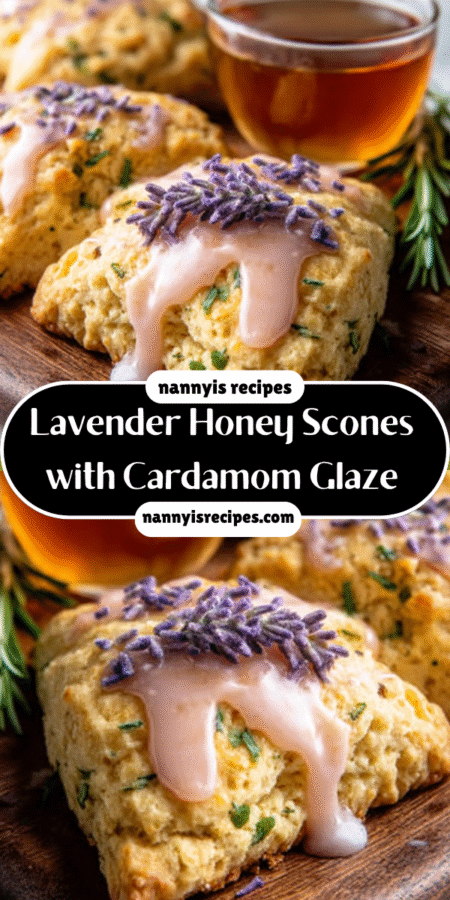 Lavender Honey Scones