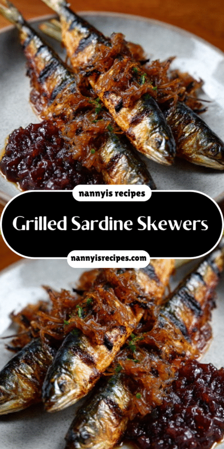 sardine skewers