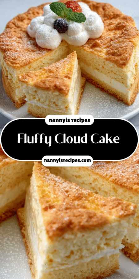 Fluffy Cloud Cake
